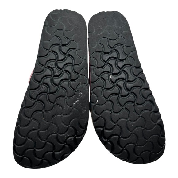 Birkenstock Papillio Florida Sandals Womens Size EU 37 US 6 Pink Paisley 3 Strap - Picture 10 of 10